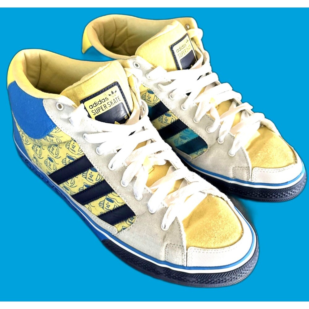 Adidas Superskate Vulcan Mark Gonzales Mid Tops Size 12 466727 2006 RARE